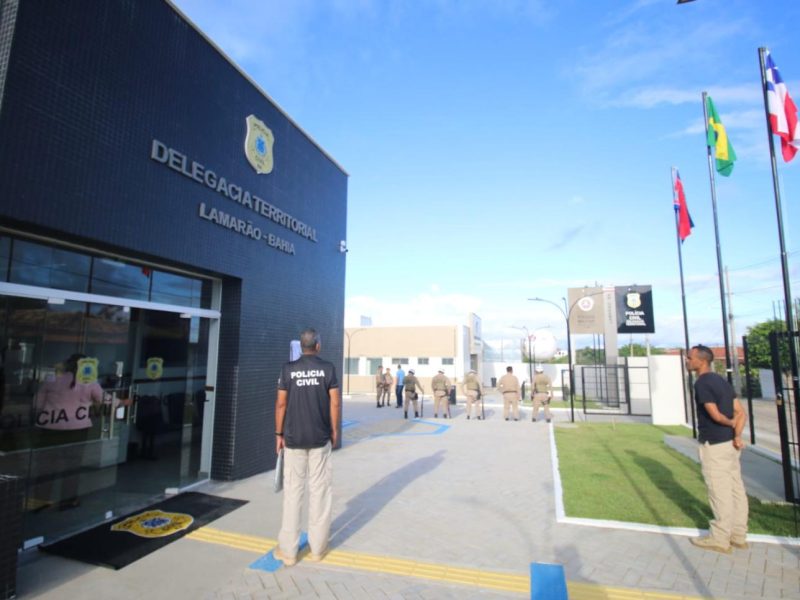 PM POLICIA DELEGACIA LAMARÃO