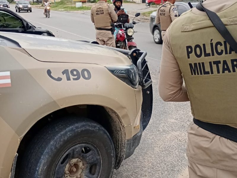 entroncamento Serrinha-Biritinga Policia PM