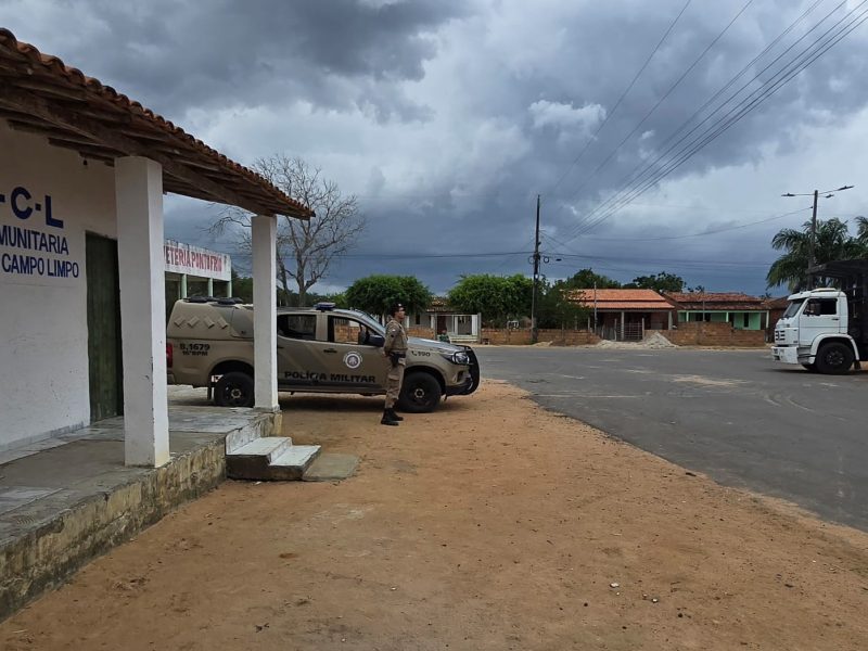 zona rural de Lamarão pm policia